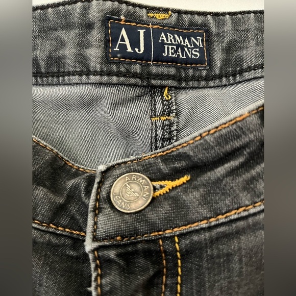 AJ ARMANI JEANS Women’s Size 30 Comfort Fit / Flared /Charcoal Gray Jeans. - Picture 4 of 9